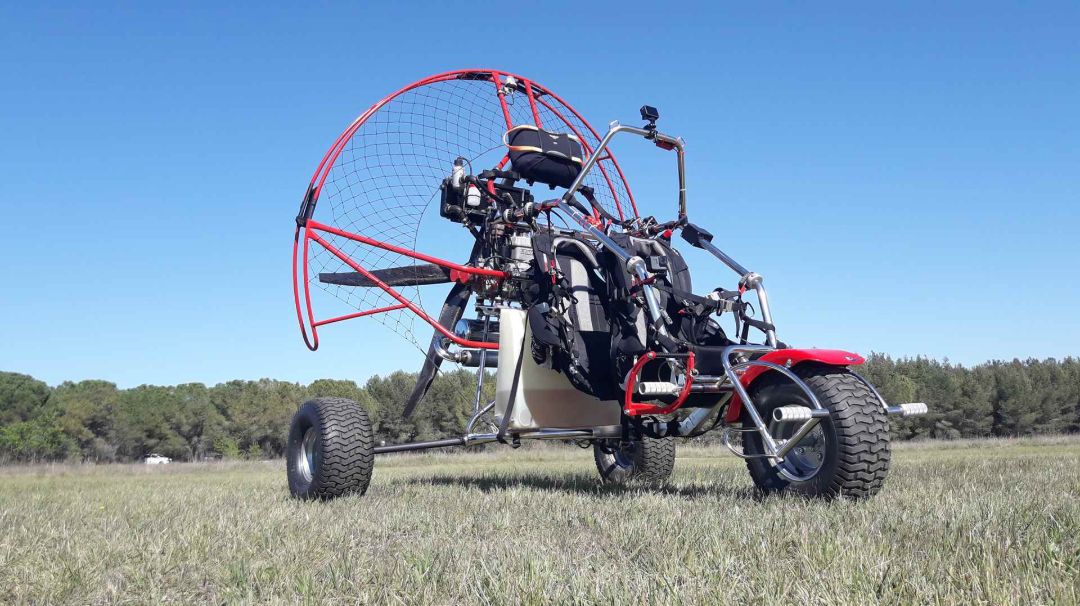 Ulm à vendre - Paramoteur - Chariot Paramoteur HSCOM Rotax 582 démarreur électrique