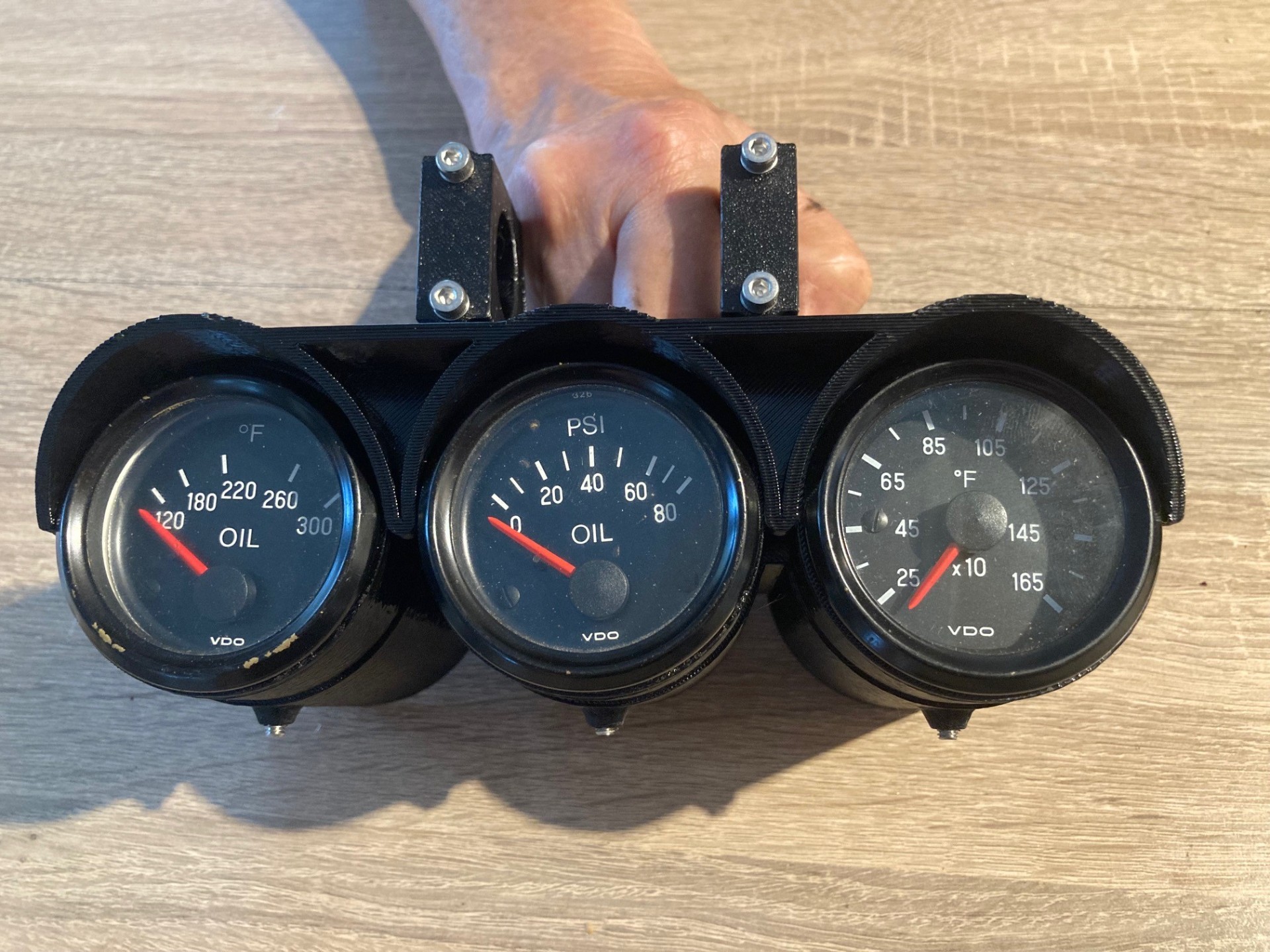 Ulm à vendre - Autres - Support de 3 manomètres 52MM pour arceau ULM /AVION