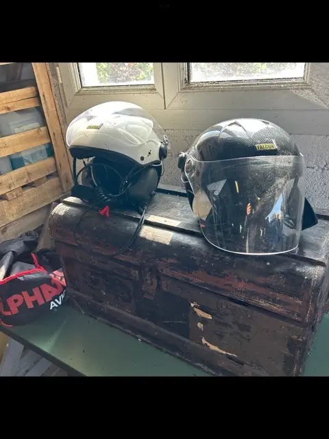 Ulm à vendre - Autres - 2 CASQUES  FALCON  alphatec  avionic bouble  jack taille M et L avec visière 350€ piece