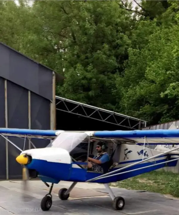 Ulm à vendre - Multiaxe - Rans Coyote II – 2004 – Rotax 582 culasse bleue (tête en haut)