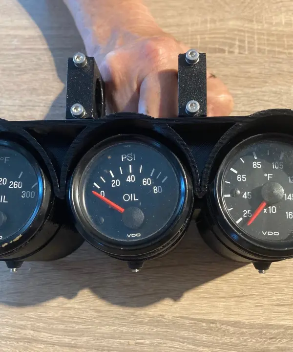 Ulm à vendre - Autres - Support de 3 manomètres 52MM pour arceau ULM /AVION