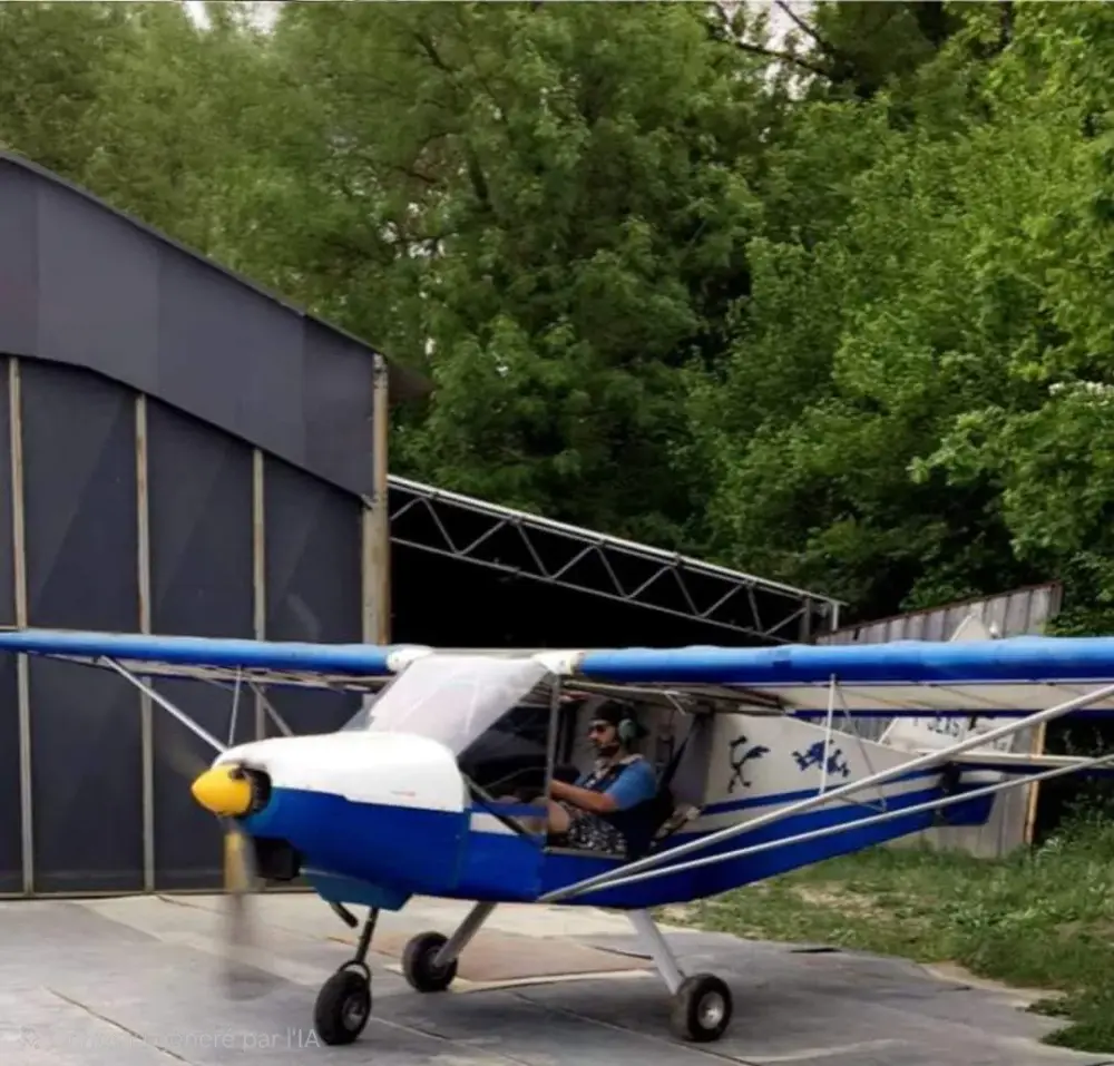 Ulm à vendre - Multiaxe - Rans Coyote II – 2004 – Rotax 582 culasse bleue (tête en haut)