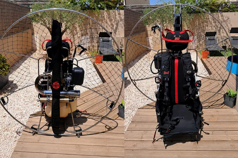 Ulm à vendre - Paramoteur - Paramoteur PAP + voile et accessoires