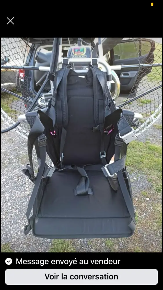 Ulm à vendre - Paramoteur - A VENDRE URGENT / Arrêt de l'activité