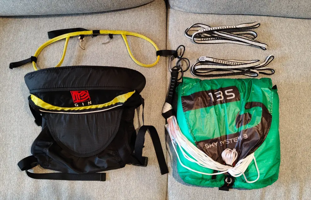 Ulm à vendre - Paramoteur - Secours parapente/paramoteur sky system 3