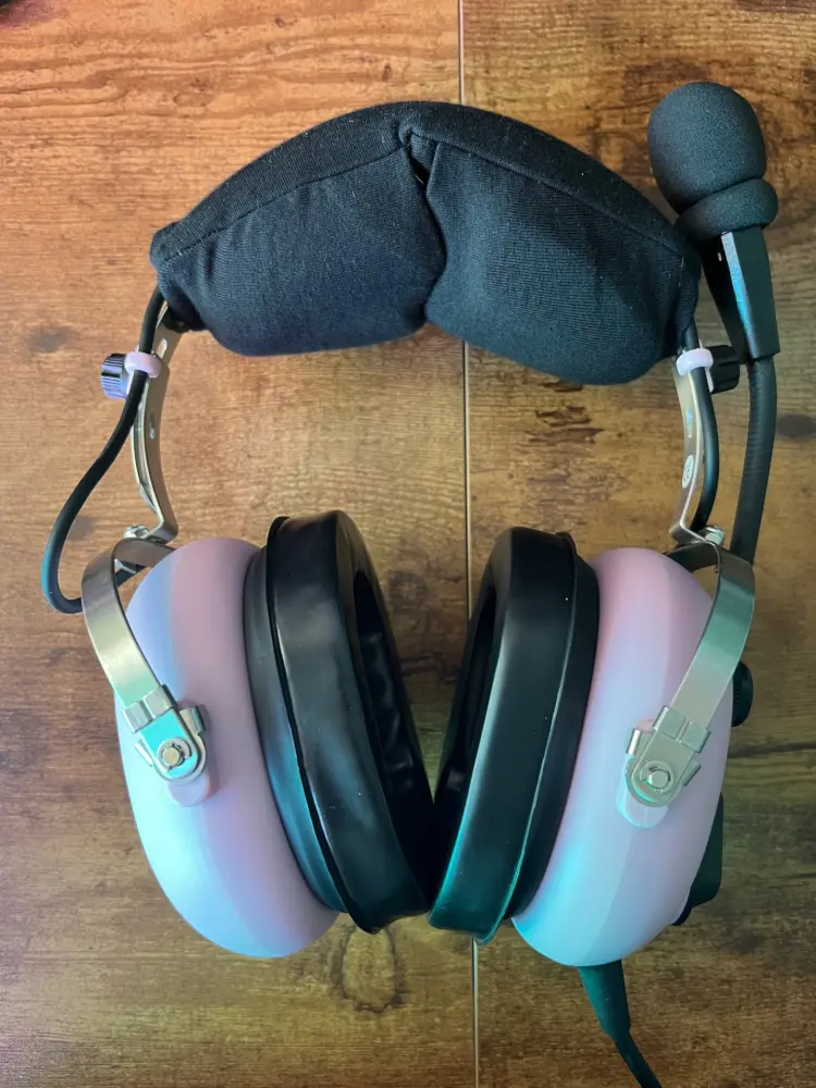 Ulm à vendre - Autres - ## 🎧 À vendre – Casque avion / ULM APCOM 122\.6 – Rose