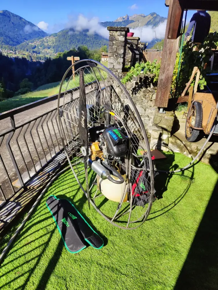 Ulm à vendre - Paramoteur - Paramoteur MACFLY - Moteur POLINI Thor 130 (125cc)