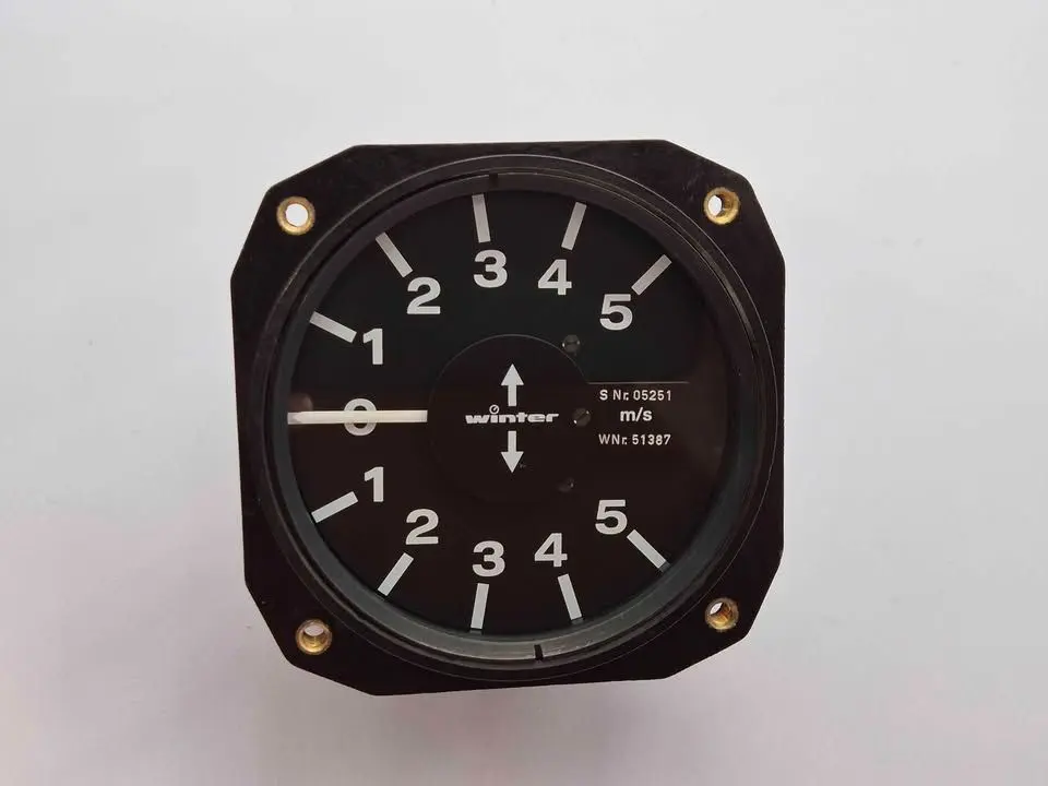 Ulm à vendre - Autres - Variomètre d'hiver 80mm 5 StV 5 (\pm5 m/sec)