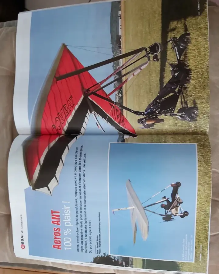 Deuxième vue de Pendulaire à vendre – Nano trike aeros à Lfpe