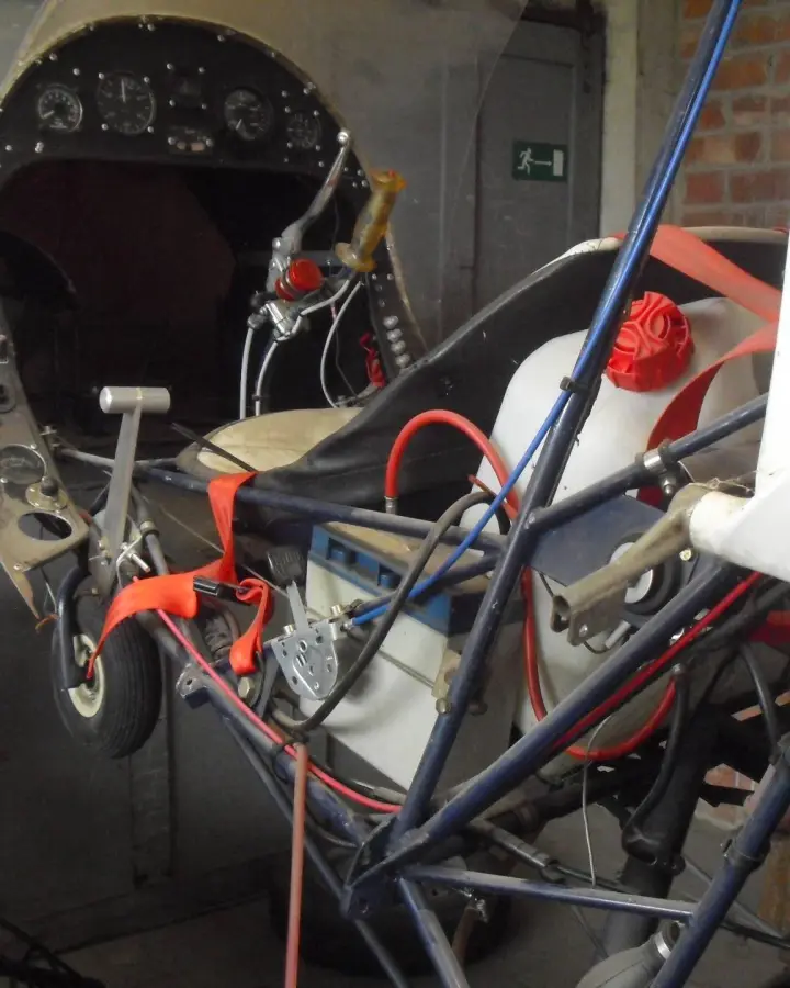 Deuxième vue de Multiaxe à vendre – Pulsar mono Rotax 503 + Remorque à 2830 Willebroek - Belgique