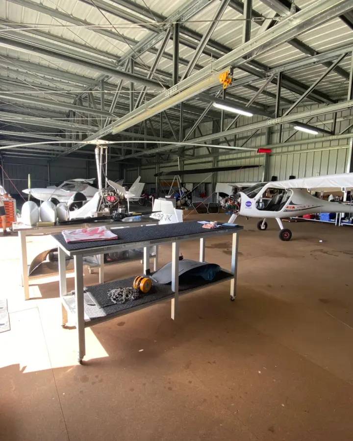 Deuxième vue de Hangar à vendre – À CEDER - Fond de Commerce société aérienne ULM Nouvelle Calédonie à Koné