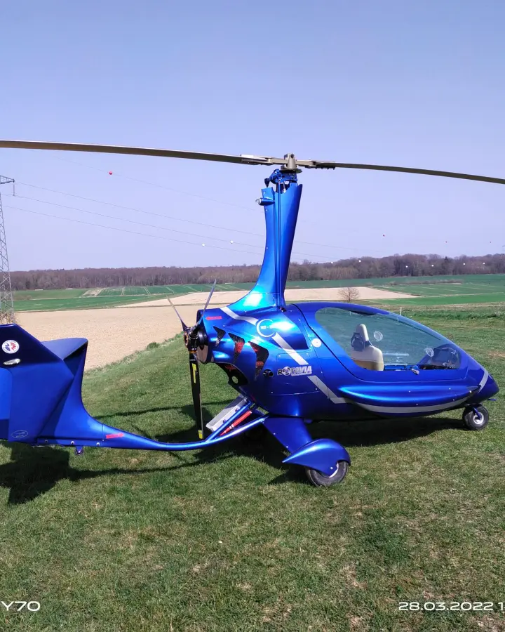 Deuxième vue de Autogire à vendre – ELA Éclipse 10 - 914 Turbo 115cv à Base ULM de Soppe-le-Bas