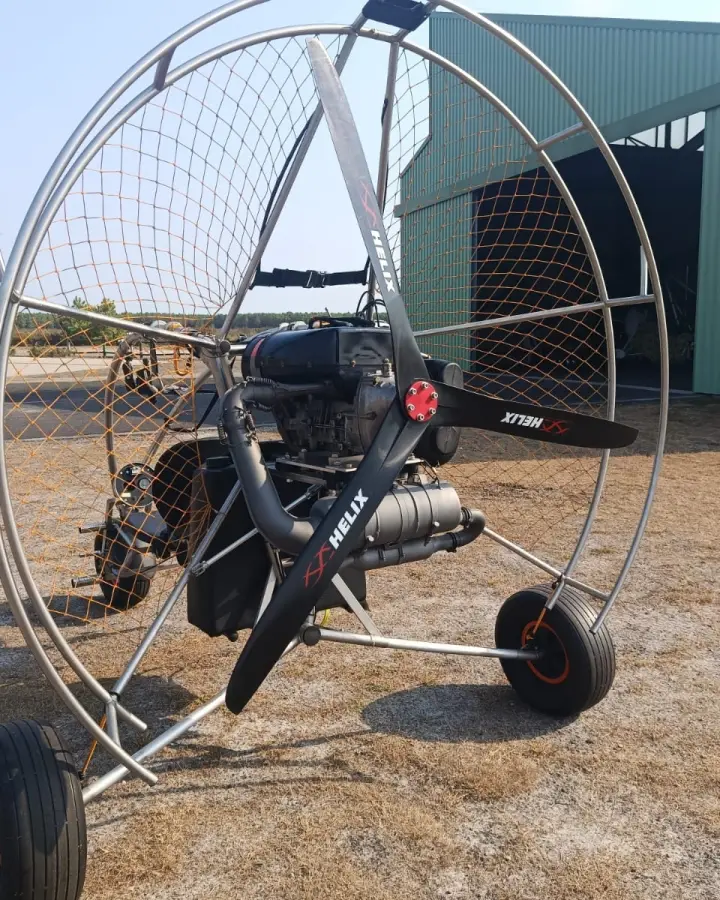Deuxième vue de Paramoteur à vendre – CHARIOT BIPLACE TOUCAN ROTAX 503 à Cestas