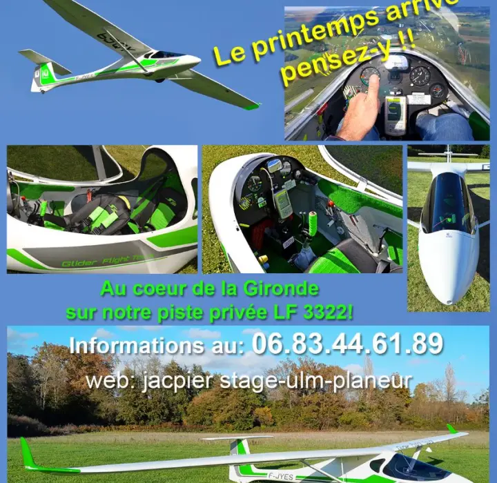 Vue principale de Autres à vendre – STAGES ULM/PLANEUR ouverts à tout pilote à Saint Pierre LF3322