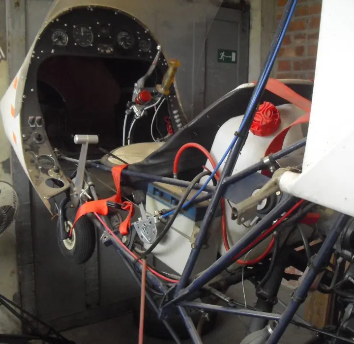 Deuxième vue de Multiaxe à vendre – Pulsar mono Rotax 503 + Remorque à 2830 Willebroek - Belgique