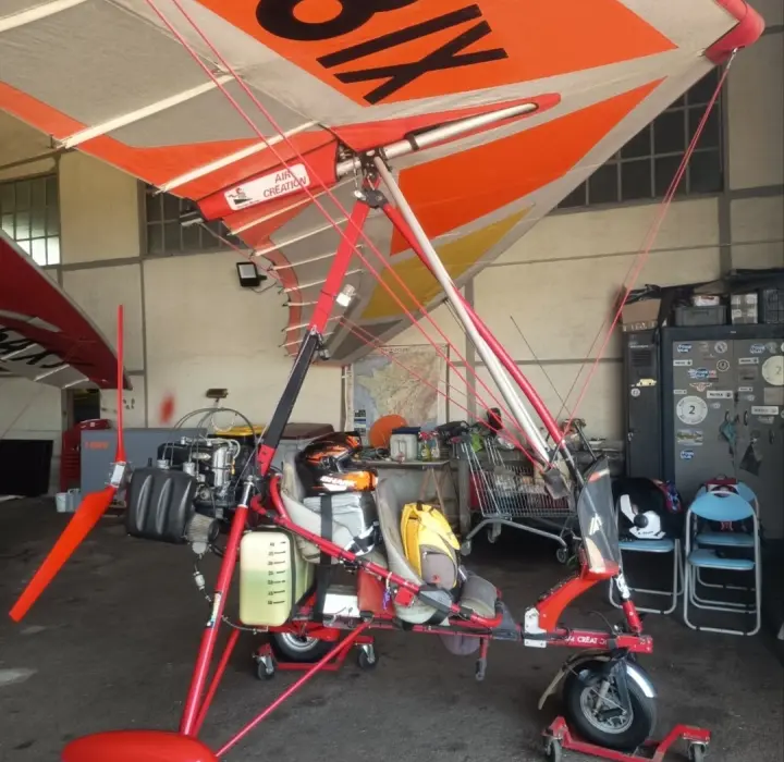Deuxième vue de Pendulaire à vendre – ULM pendulaire Air Création Gt bi à Épinal
