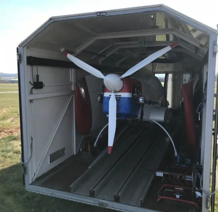 Troisième vue de Multiaxe à vendre – Motoplaneur ULM ULF-2 (2005) – Ailes repliables – Économique (5L/h) à EDRT