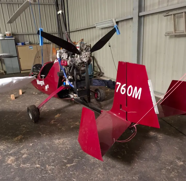 Troisième vue de Autogire à vendre – vend autogire MAGNI M 16 à Vienne LFHH