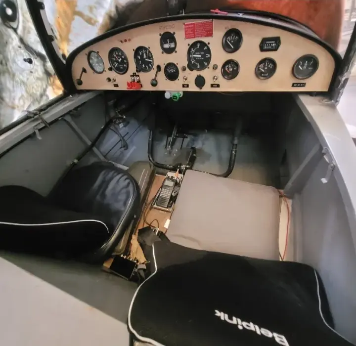 Troisième vue de Multiaxe à vendre – Avion ULM type Jodel 112-grangjean moteur VW à Lille