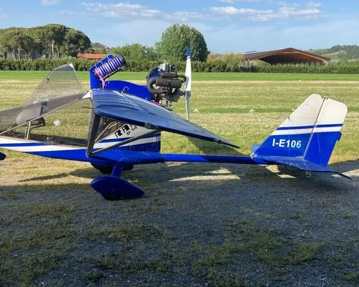 Deuxième vue de Multiaxe à vendre – RANS S-14 de 2004 avec Rotax 582TB entièrement restauré à PISA - ITALIE